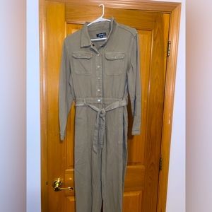 Olive Green Jumpsuit